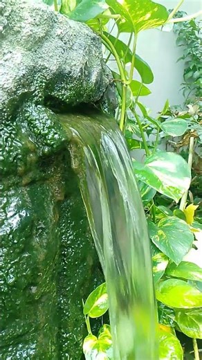(Free Video) Air Terjun Kolam Mini #waterfall #kolam