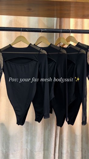 Mesh Bodysuit: Summer Collection Essentials
