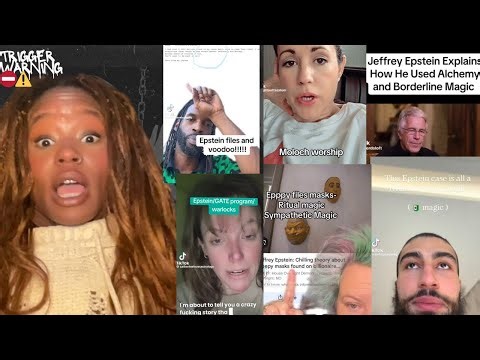 EPTEIN + ELITES WERE USING BLACK MAGIC?! 😳DEMON WORSHIP?! JINNS + MOLOCH😰