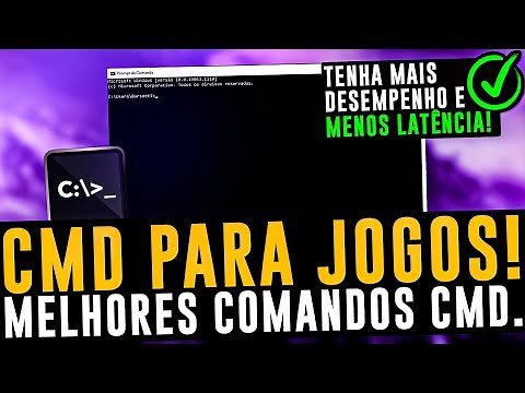 MELHORES COMANDOS CMD PARA MELHORAR O DESEMPENHO NOS JOGOS ! OTIMIZAÇÃO WINDOWS PARA MAIS FPS !