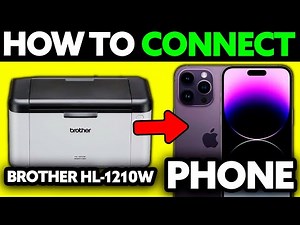How To Connect Brother Printer HL-1210W to Phone (2025) - Step by Step