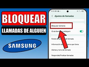 🟢Como Bloquear a una Persona de llamadas y Mensajes