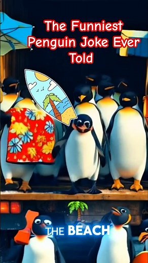 The Funniest Penguin Joke Ever Told #funny