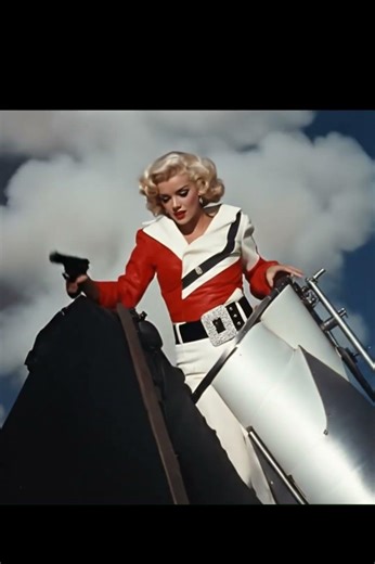 Shot From Cannon in a Blaze, It's Marilyn!