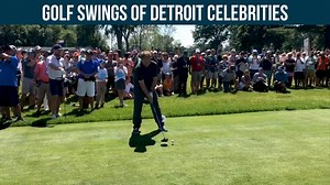 A few familliar faces teed it up at the Rocket Mortgage Classic celebrity challenge today. Who had the best 🏌? | MLive.com