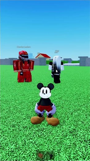 Trolling As Mickey Mouse In ROBLOX 🐭#shorts