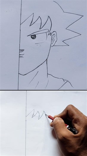 How to Draw Goku Like a PRO 😱 |Step byStep Tutorial