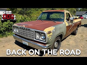 Budget Built Tin Grille - Allan's 1977 Dodge D100 Gets A Fresh 318 Small Block, And Much More