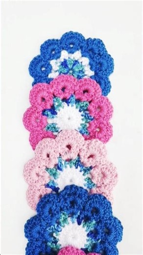 Beautiful Crochet Tea Coaster | Easy & Elegant Crochet Pattern | ColorfulCrosia #crochet #trending