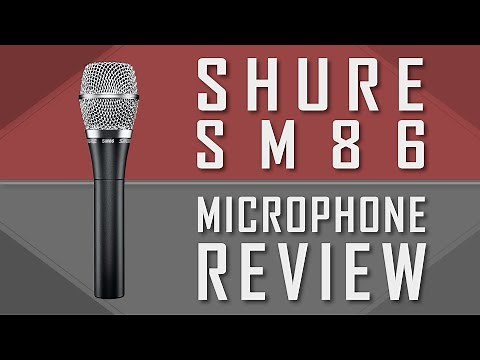Shure SM86 Handheld Condenser Microphone Review