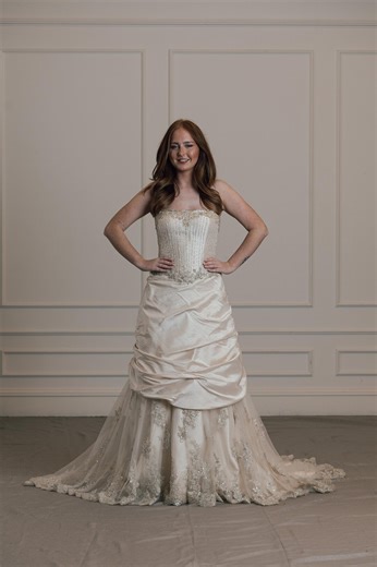 True Vintage Ian Stuart Wedding Dress - Vanilla - Pure Silk Couture Gown Size 10-12 - Etsy