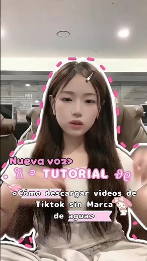 tuto de como descargar videos sin marca de agua 🍔💗 #apoyoooo #helpfps #hellokitty #noflop#shorts