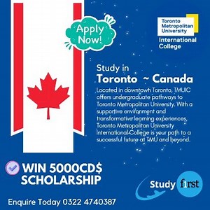 Study in Toronto Canada A wide range of undergraduate degrees Who can apply?? FSc, O Level and A Level Students PSW leading to PR Opportunities after degree For more information please contact Study First 268 2nd Floor Y Block Phase III Commercial Area DHA Defence Lahore Tel 042 37185550 or 0309 3331378 or 0322 4740387 #StudyinCanada | STUDY FIRST | Facebook