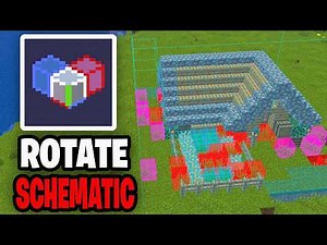 How To Rotate Schematics In Litematica! - Tutorial