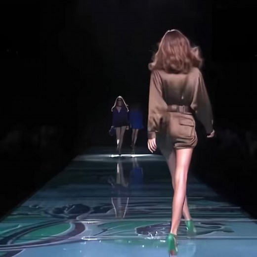 model vs celebrity runway | Fashion Model