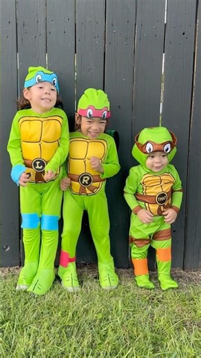 TMNT #teenagemutantninjaturtle #halloween #kidscostumes