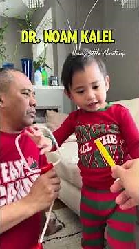Toddler Doctor Diagnoses Grandpa with Stickerpox! | Noam’s Pretend Play Adventure