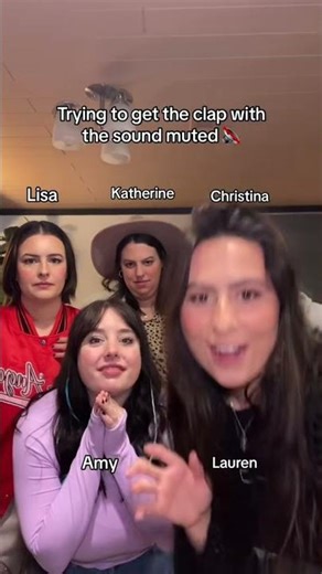 Trying to clap on beat with NO music! #cimorelli #challenge #singing