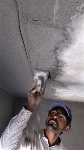 7K views | Amazing plaster work #tricks #reels #construction #ideas | Master construction solutions | Facebook