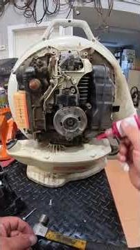 Stihl Helicoil Repair (same day/premium repair) #diy #mechanic #stihl #fyp #tutorial #repair