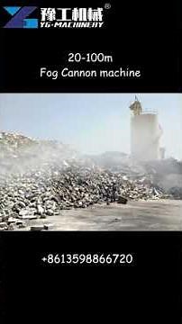 Mastering Dust Control: How Fog Cannons Revolutionize Dust Suppression