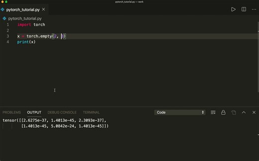 PyTorch Tutorial 02 - Tensor Basics