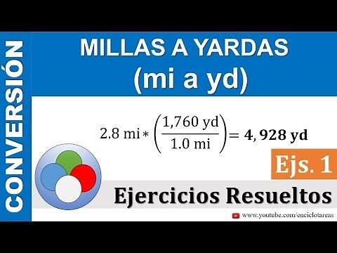 Millas a Yardas (mi a yd) - PARTE 1