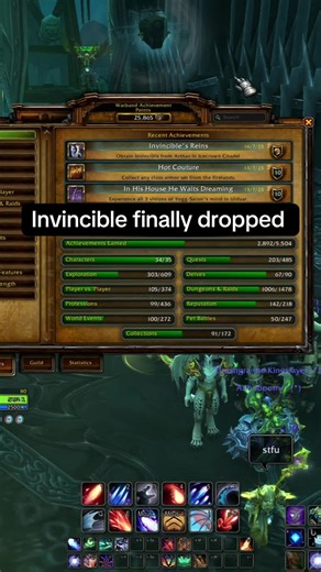 Go finally got invincible, now onto Jaina #worldofwarcraft