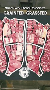 24K views · 377 reactions | Watch the full comparison video on our YouTube Channel: Grain-Fed vs. Grass-Fed Beef Diagram: 2025 Cut, Cost, & Yield. #reels #beef #butcher #butchering #meat #thebeardedbutchers #youtube #grainfed #grassfed | The Bearded Butchers | Facebook