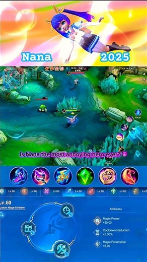 OP Nana Build 2025 💫 Most Annoying Mage Ever! | MLBB