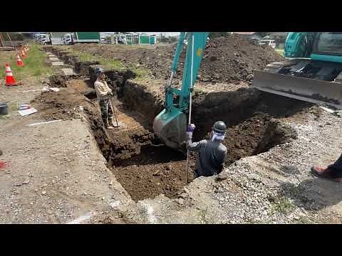 土工事（基礎根伐、捨てコン）202305