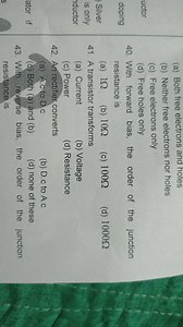 An rectifier converts... | Filo