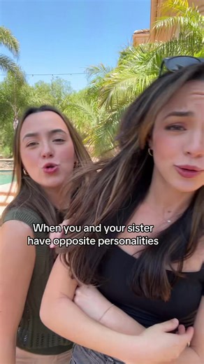 We’re the same but ✨different✨ #sister #twins