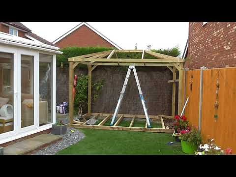 Gazebo Build With Deck - Ashford Kent