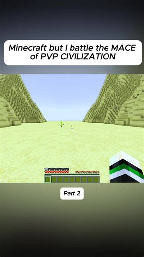 Minecraft but I battle the MACE of PVP CIVILIZATION | minecraft mace