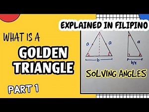 GOLDEN TRIANGLE | GOLDEN GNOMON PART 1