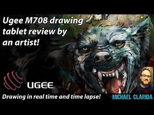 Ugee M708 Pen tablet review by an illustrator