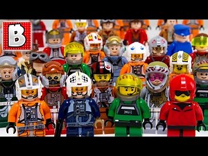 Every Lego Rebel Pilot Minifigure Ever Made!!! | Collection Review