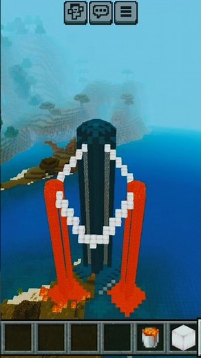 #how to make lawa Tower in Minecraft