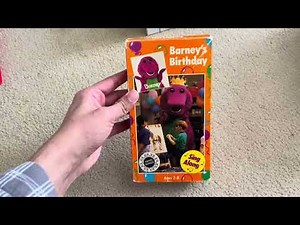 My RARE Barney VHS Collection