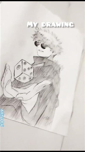 who to #drawing #gojo easy #drawing #gojo best #anime #art drawing