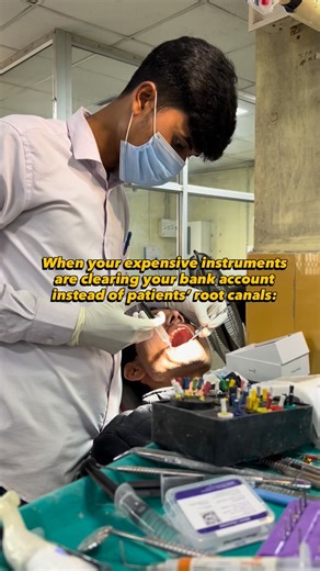 Jahangeer on Instagram: "Fact of Endo Posting!! 🙂 . . #reelsinstagram #dentistry #endodontics #reelsvideo #dentalreels"