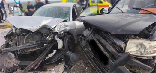 Πήγαιναν σε κηδεία και τράκαραν, πέντε τραυματίες σε τροχαίο ΒΙΝΤΕΟ