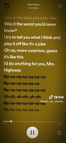 Alien blues sped up#FY#FYP#SPEDUPSOUNDS#SPEDUP#ALIENBLUES#SPOTIFY#LYRICS#ANIA#NYTORPSSKOLAN#RNDMEDITZ0