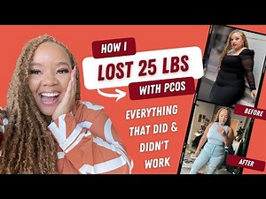 How I Lost 25 Pounds with PCOS | Weight Loss Diet Plan & Transformation | Lose Weight with PCOS