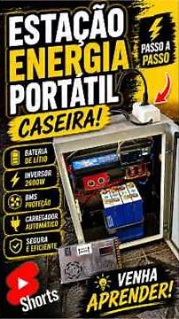 ⚡ DIY Portable Power Station: You Can Build One Too! 🔋🚀