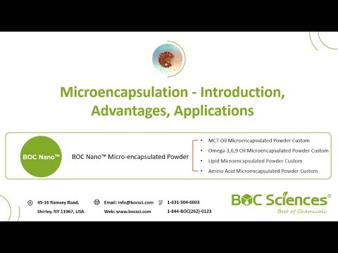 Microencapsulation - Microencapsulation Technology - What is microencapsulation for? - BOC Sciences
