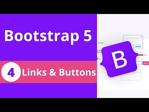 Bootstrap 5 Crash Course Tutorial #4 - Links and Buttons