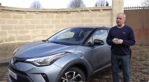 Essai Toyota C-HR Hybride 184 Collection