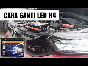LED OSRAM XLZ HL | TUTORIAL CARA PEMASANGAN LED SOKET H4
